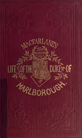 A Life of Marlborough