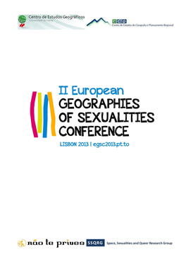 II European Geographies of Sexualities