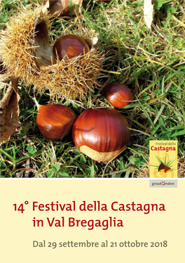 14° Festival Della Castagna in Val Bregaglia