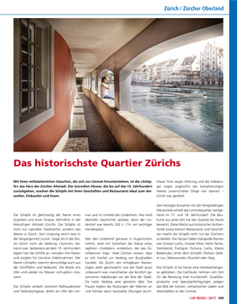 Das Historischste Quartier Zürichs