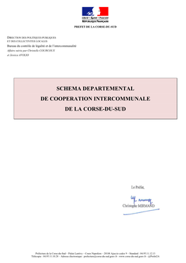 Schéma Départemental De Coopération Intercommunale 29