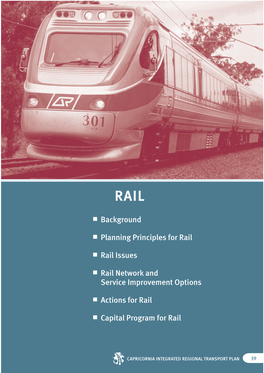 Capricornia Intagrated Regional Transport Plan