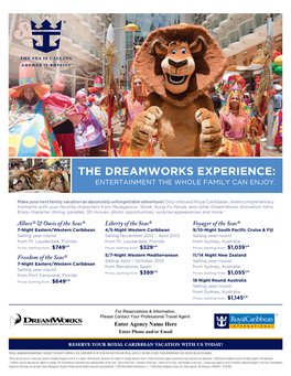 The Dreamworks Experience: Entertainment the Whole Family Can Enjoy