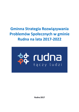 Gminna Strategia Rozwiązywania Problemów Społecznych W Gminie