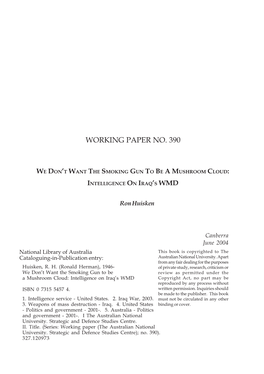 Working Paper No. 390