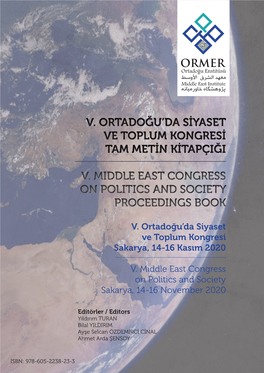 V Middle East Congress on Politics and Society Proceedings Book 2020