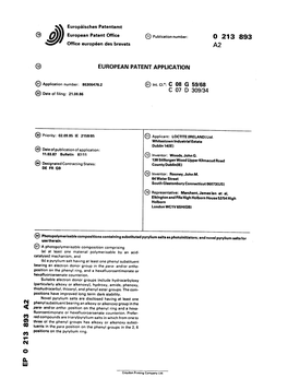 And Novel Pyrylium Salts for Use Therein