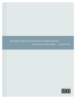 2007 Minnesota Department of Health