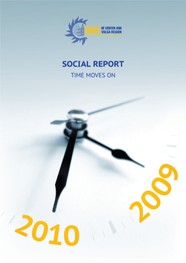 SOCIAL REPORT TIME MOVES on Joint Stock Company Interregional Distribution Grid Company of Center and Volga Region