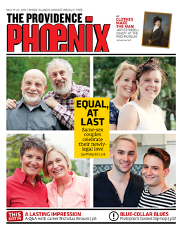 The Providence Phoenix | May 17, 2013 3 LUPOS.COM LUPOS • 79 WASHINGTON ST