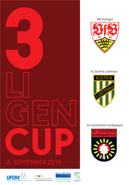 3-Ligen-Cup Geht Heute in Seine Zweite Auflage