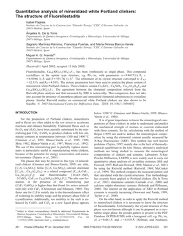 Quantitative Analysis of Mineralized White