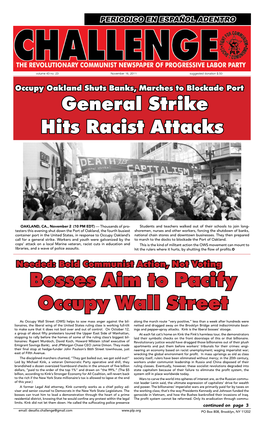 Bosses Aim to Pacify Occupy Wall Street