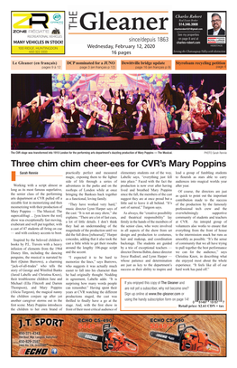 Three Chim Chim Cheer-Ees for CVR's Mary Poppins