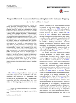 Analysis of Foreshock Sequences in California and Implications for Earthquake Triggering