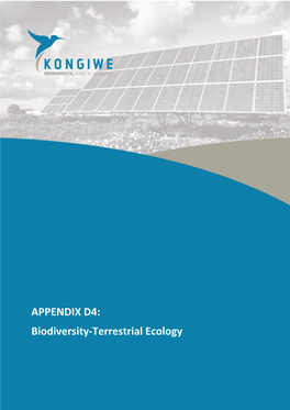 Biodiversity-Terrestrial Ecology