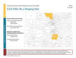 Be a Singing Star