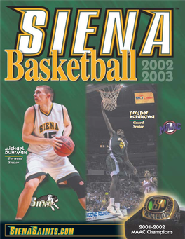 Siena Basketball by the Numbers Athletics