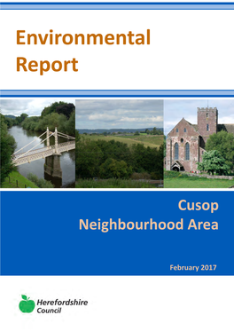 Cusop Environmental Report February 2017