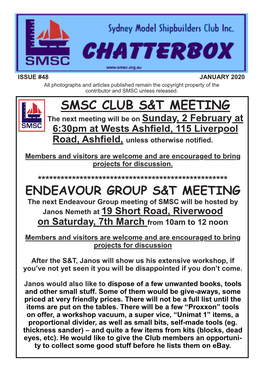 Smsc Club S&T Meeting