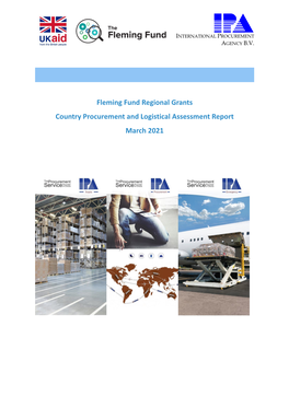 Fleming Fund Regional Grants Country Procurement and Logistical Assessment Report March 2021