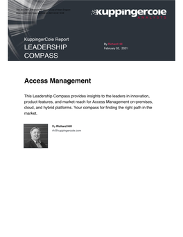 LEADERSHIP COMPASS Access Management