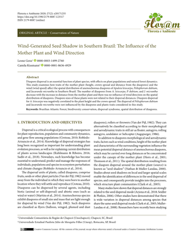 The Influence of the Mother Plant and Wind Direction