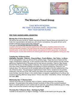 The Women's Travel Group