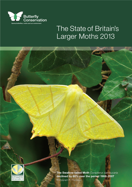 The State of Britain's Larger Moths 2013