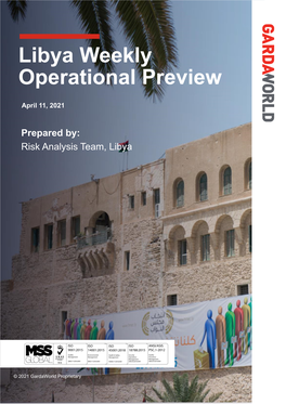 Libya Weekly Operational Preview