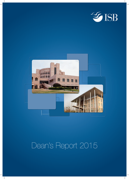 Dean's Report 2015