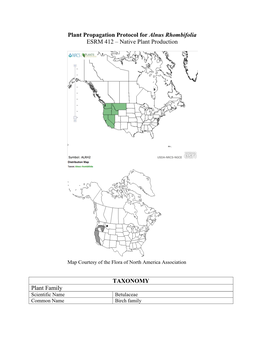 Draft Plant Propagation Protocol