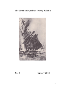 The Live Bait Squadron Society Bulletin No. 2 January 2013