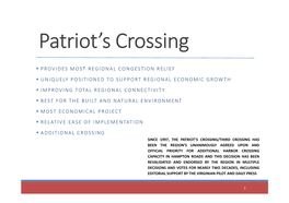 Patriot's Crossing