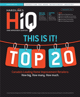 Canada's Leading Home Improvement Retailers
