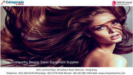 Your Trustworthy Beauty Salon Equipment Supplier