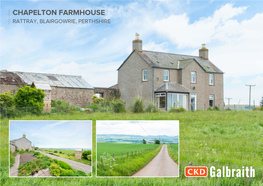 Chapelton Farmhouse Rattray, Blairgowrie, Perthshire