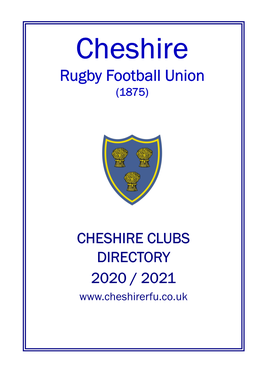 Cheshire Rugby Football Union (1875)