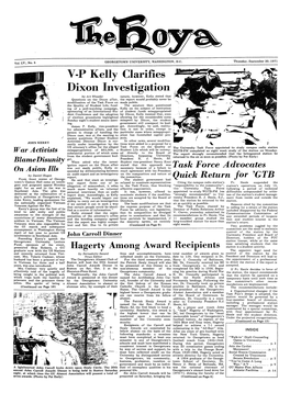 V-P Kelly Clarifies Dixon Investigation