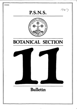 Botanical Section