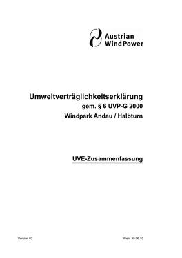 Windpark Andau / Halbturn