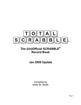 Total SCRABBLE®