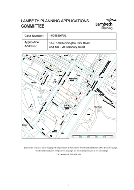 186 Kennington Park Road and 18A-20 Stannary Street, London