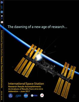 International Space Station Research Results Accomplishments