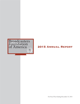 2015 Annual Report