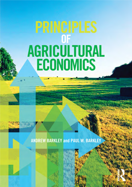 Principles of Agricultural Economics