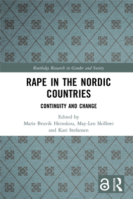 Rape in the Nordic Countries