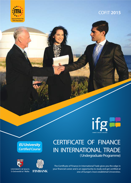 Certificate of Finance in International Trade