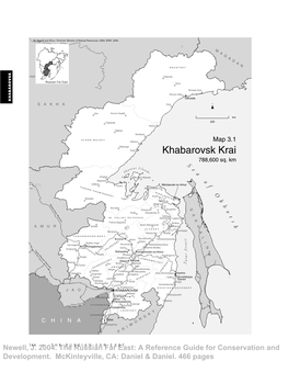 Khabarovsk Krai Krai Khabarovsk 663 ’S Total) Live in Cities; the Rest in Vil- in Rest the ’S Cities; in Live Total) Pages Negidal Ethnic Groups