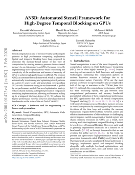 Automated Stencil Framework for High-Degree Temporal Blocking on Gpus